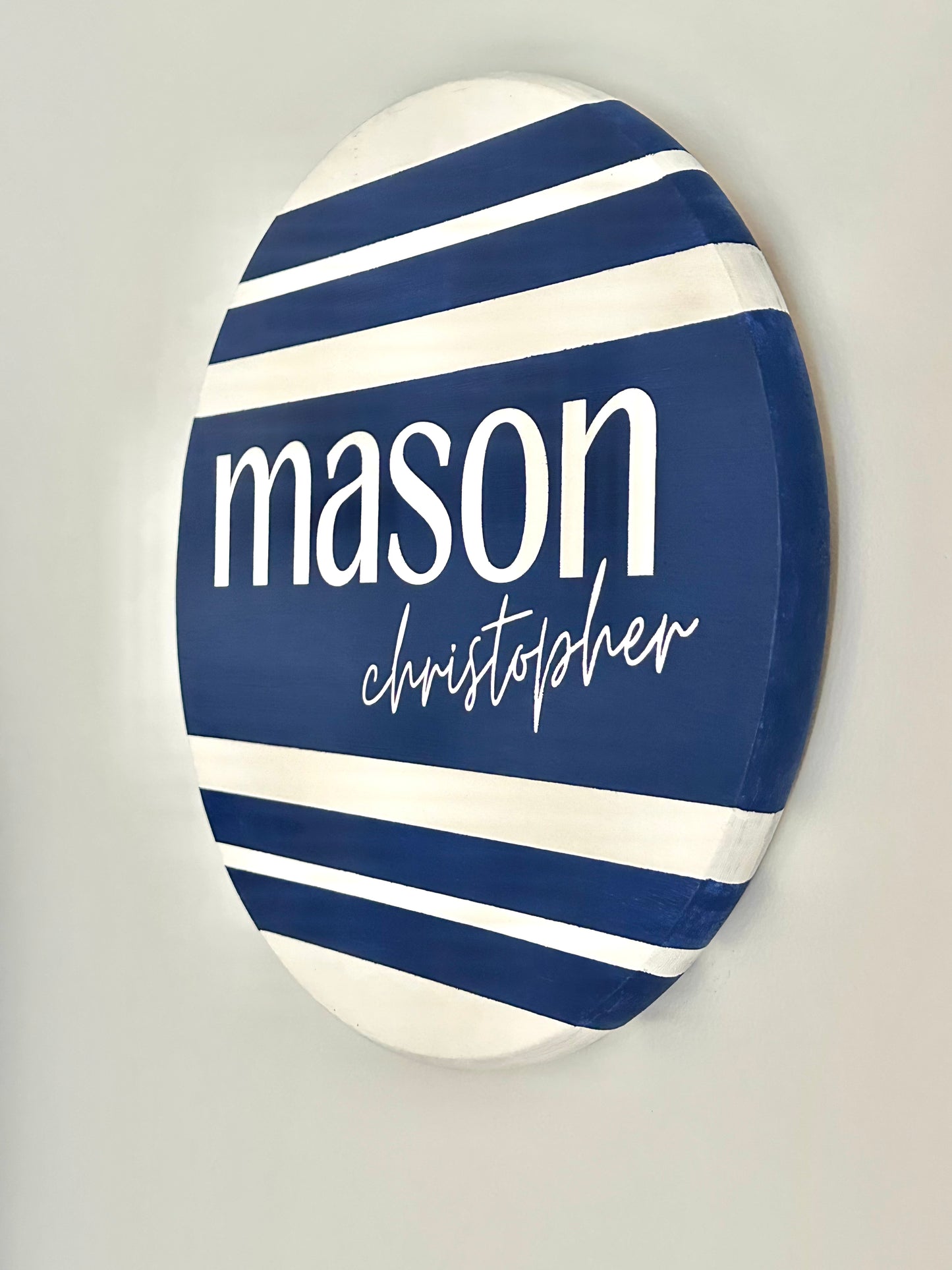 Personalized Baby Boy Nursery Wood Sign