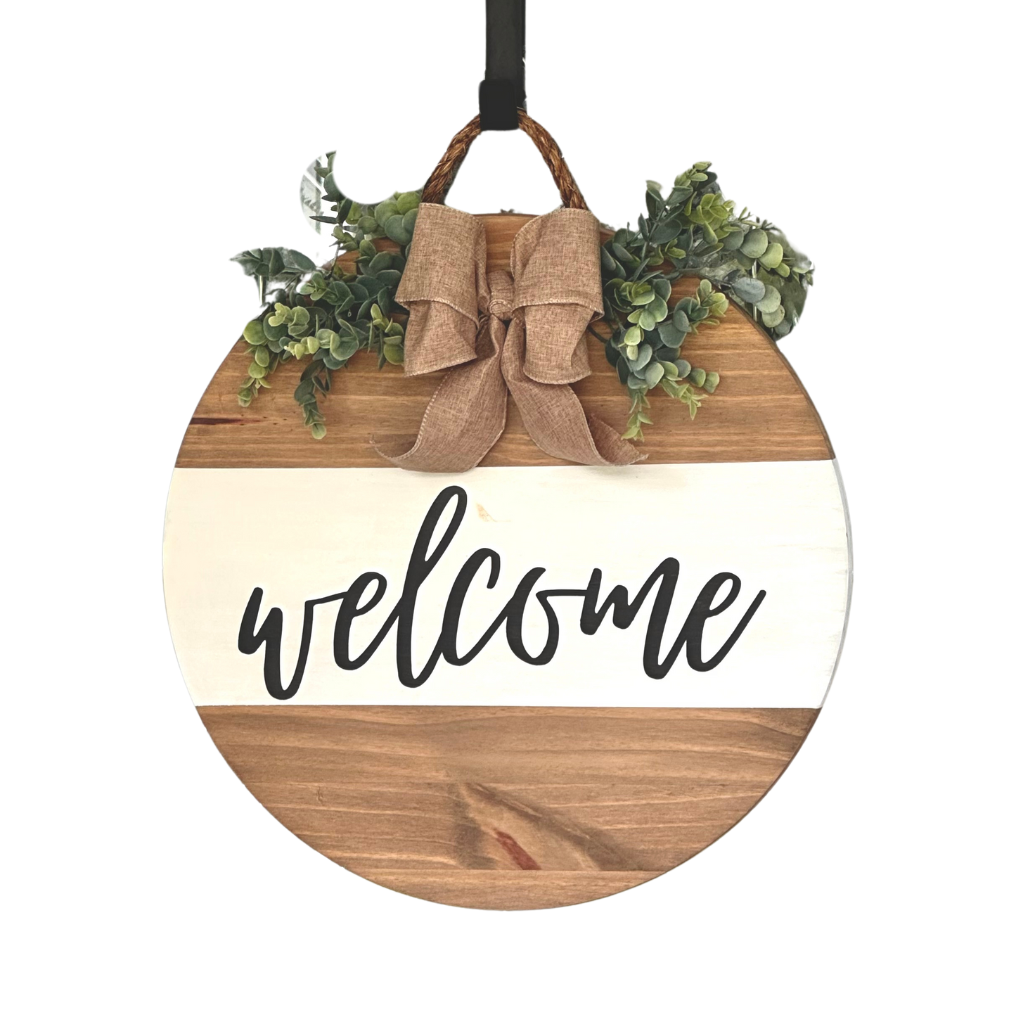 Craft Party Menu: Welcome Wood Sign