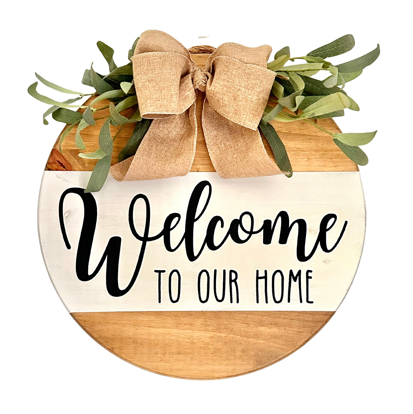 Craft Party Menu: Welcome To Our Home Wood Sign